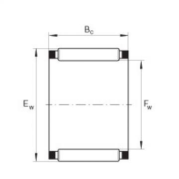 FAG Needle roller and cage assemblies - K90X98X27