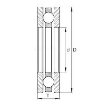 FAG Axial deep groove ball Bearings - 2001