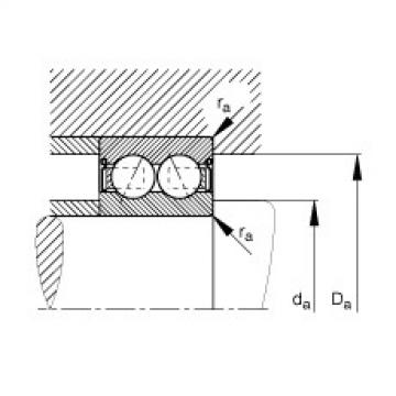 FAG Angular contact ball Bearings - 30/5-B-2RSR-TVH