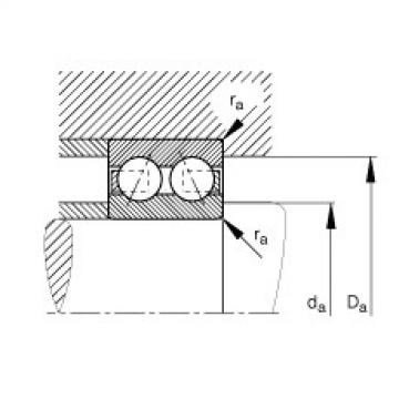 FAG Angular contact ball Bearings - 3306-BD-XL-TVH