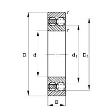 FAG Self-aligning ball Bearings - 1202-TVH