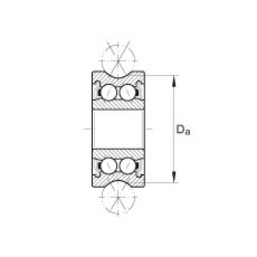 FAG Track rollers with profiled outer ring - LFR50/5-4-2Z