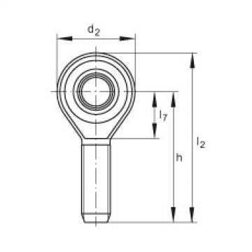 FAG Rod ends - GAKSR10-PS