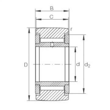 FAG Yoke type track rollers - NATV6