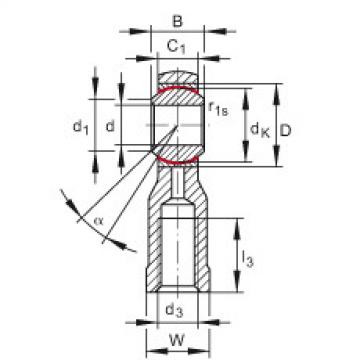 FAG Rod ends - GIKSR16-PS