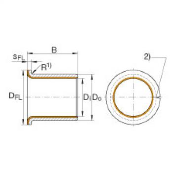 FAG Flanged bushes - EGF10120-E40-B