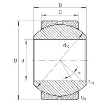 FAG Radial spherical plain Bearings - GE22-PB