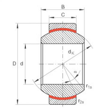 FAG Radial spherical plain Bearings - GE12-FW