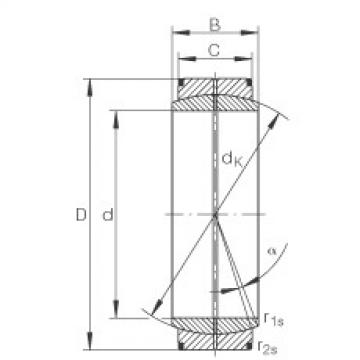 FAG Radial spherical plain Bearings - GE600-DO