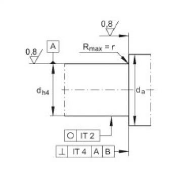 FAG Axial angular contact ball Bearings - ZKLN0832-2Z-XL