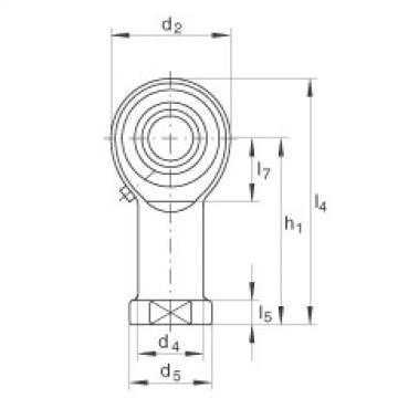 FAG Rod ends - GIKL20-PB