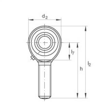 FAG Rod ends - GAKL20-PB