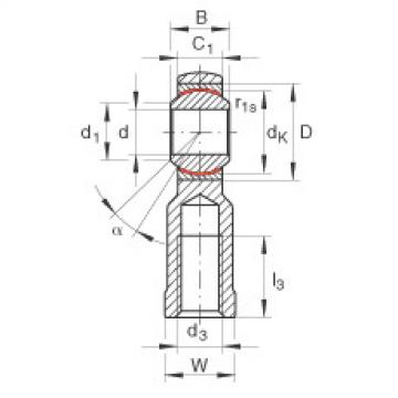 FAG Rod ends - GIKL10-PW