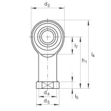 FAG Rod ends - GIKL10-PW