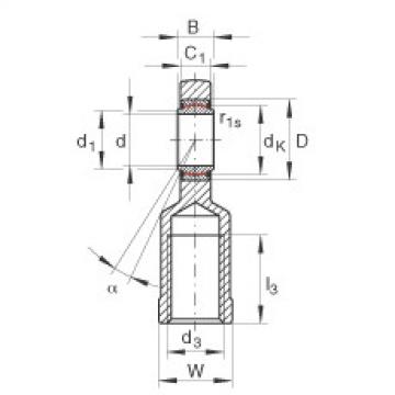 FAG Rod ends - GIL40-UK-2RS