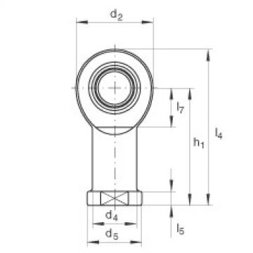 FAG Rod ends - GIR60-UK-2RS