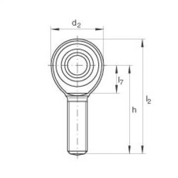 FAG Rod ends - GAKL12-PW