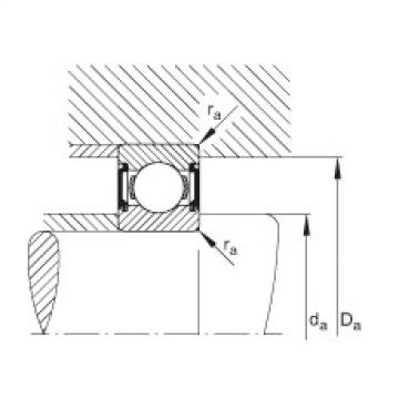 FAG Deep groove ball Bearings - 6201-C-2BRS