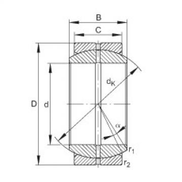 FAG Radial spherical plain Bearings - GE10-DO