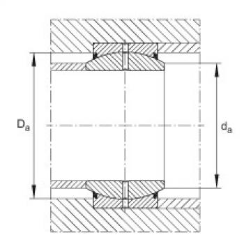 FAG Radial spherical plain Bearings - GE17-DO