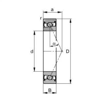 FAG Spindle Bearings - HCS7000-E-T-P4S