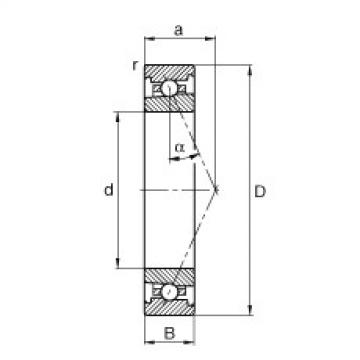 FAG Spindle Bearings - HS7002-E-T-P4S