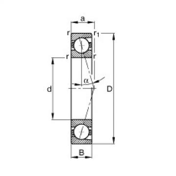 FAG Spindle Bearings - B7012-C-T-P4S