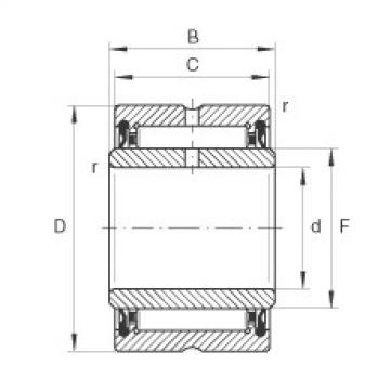 FAG Needle roller Bearings - NA4902-2RSR-XL