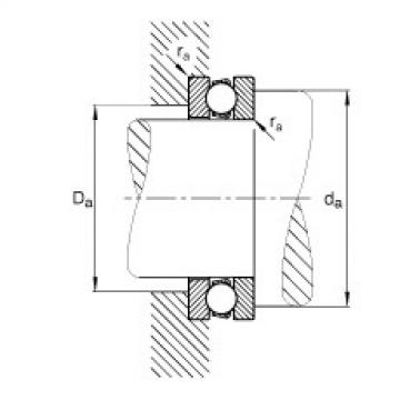 FAG Axial deep groove ball Bearings - 511/560-MP