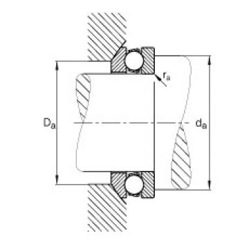 FAG Axial deep groove ball Bearings - 53204