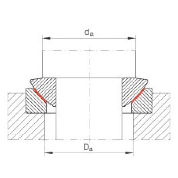 FAG Axial spherical plain Bearings - GE160-AW