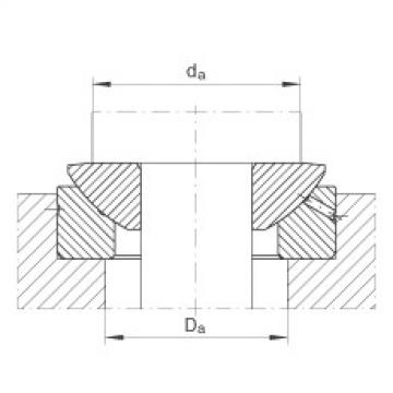 FAG Axial spherical plain Bearings - GE15-AX