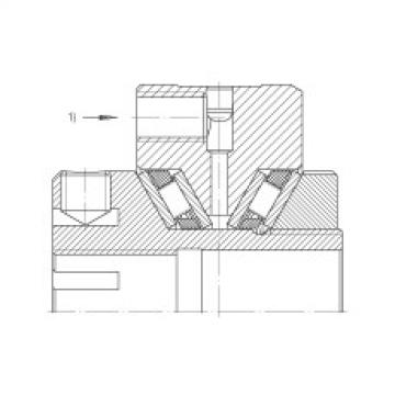 FAG Axial conical thrust cage needle roller Bearings - ZAXFM2575