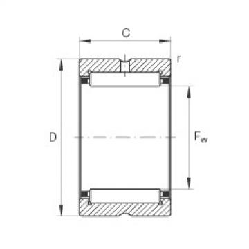 FAG Needle roller Bearings - NK100/36-XL