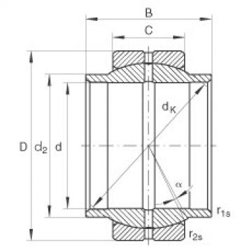 FAG Radial spherical plain Bearings - GE70-LO