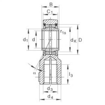 FAG Hydraulic rod ends - GIHNRK25-LO