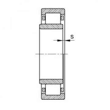 FAG Cylindrical roller Bearings - NU1016-XL-M1