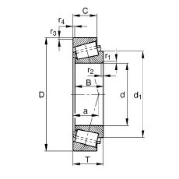 FAG Tapered roller Bearings - 30207-A