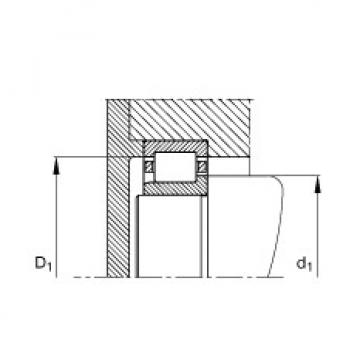 FAG Cylindrical roller Bearings - NJ215-E-XL-TVP2