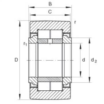 FAG Yoke type track rollers - NUTR30