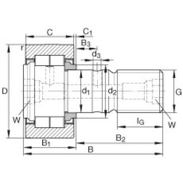 FAG Stud type track rollers - NUKR35