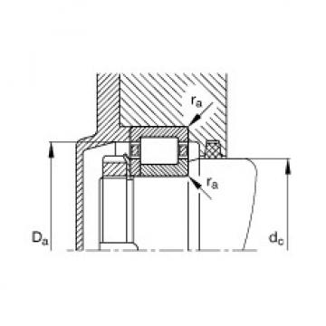 FAG Cylindrical roller Bearings - NUP214-E-XL-TVP2