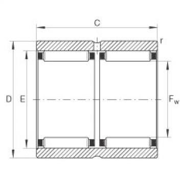 FAG Needle roller Bearings - RNAO30X42X32-ZW-ASR1-XL