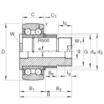 FAG Stud type track rollers - ZLE5201-2Z