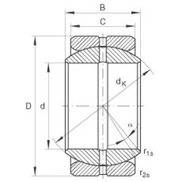 FAG Radial spherical plain Bearings - GE34-ZO