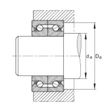 FAG Axial angular contact ball Bearings - BSB3062-SU