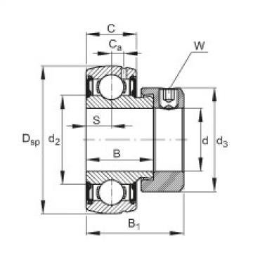 FAG Radial insert ball Bearings - SUG207