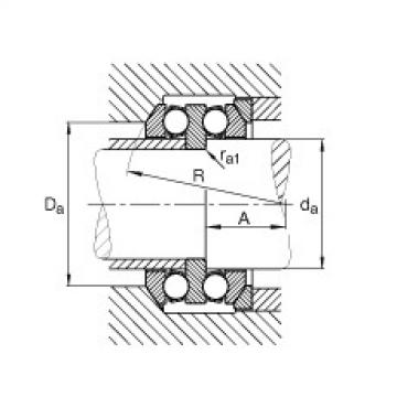 FAG Axial deep groove ball Bearings - 54215