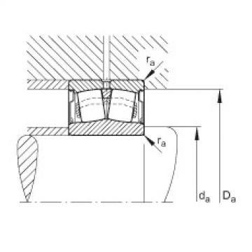 FAG Sealed spherical roller Bearings - WS22206-E1-XL-2RSR