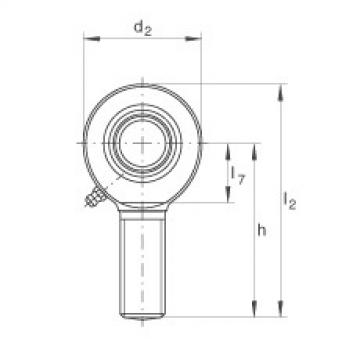 FAG Rod ends - GAL45-DO-2RS